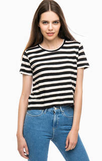 Хлопковая футболка в полоску Wrangler