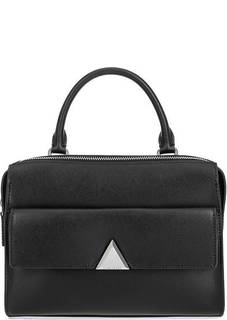 Кожаная сумка с короткой ручкой Lancaster