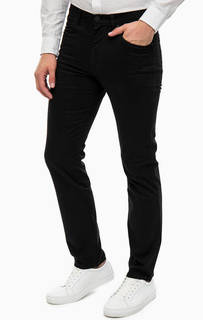 Черные хлопковые брюки Wrangler