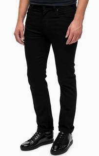 Зауженные черные джинсы Armani Jeans