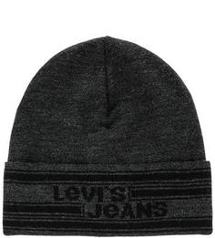 Серая трикотажная шапка Levis®