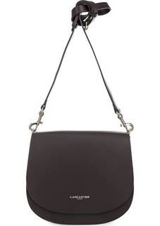 Темно-коричневая сумка из гладкой кожи Lancaster