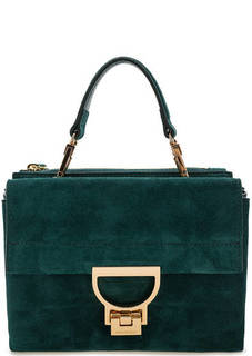 Маленькая замшевая сумка через плечо Coccinelle