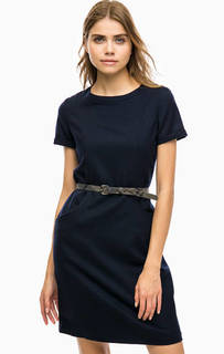 Приталенное платье из шерсти Barbour