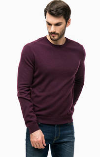 Фиолетовый джемпер с длинными рукавами United Colors of Benetton