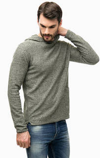 Хлопковый джемпер с капюшоном Jack & Jones