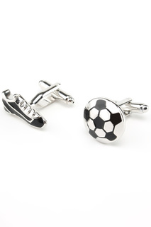 Запонки футбол мяч бутса Churchill accessories
