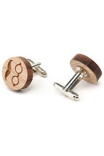 Запонки усы и очки Churchill accessories
