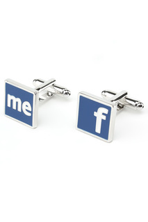 Запонки фейсбук facebook Churchill accessories