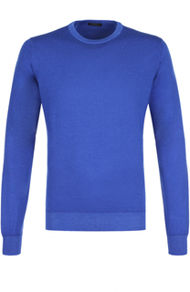 Кашемировый джемпер тонкой вязки Kiton