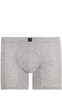 Хлопковые боксеры со скрытой резинкой Ermenegildo Zegna