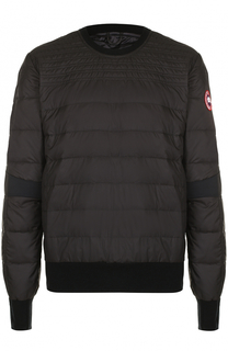 Стеганый пуховый свитшот Canada Goose