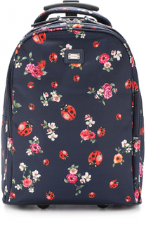 Текстильный чемодан с принтом Dolce &amp; Gabbana