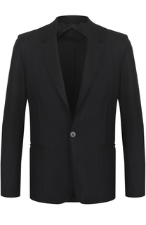 Шерстяной однобортный пиджак Lanvin
