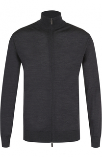 Шерстяной кардиган на молнии Ermenegildo Zegna