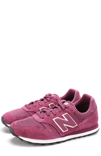 Замшевые кроссовки 373 с сетчатой вставкой New Balance
