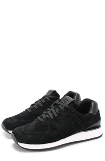Замшевые кроссовки 745 на шнуровке New Balance