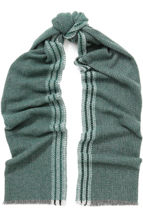Кашемировый шарф с необработанным краем Kiton