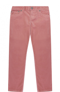 Хлопковые брюки прямого кроя Polo Ralph Lauren