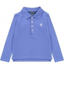 Хлопковое поло с длинными рукавами Polo Ralph Lauren
