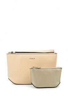 Комплект косметичка и кошелек Furla