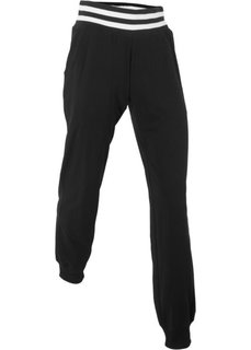 Брюки без застежки (черный) Bonprix