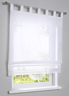 Римская штора Чинния, петли (белый) Bonprix