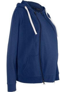 Для будущих мам: трикотажная куртка со вставкой для малыша (полуночная синь) Bonprix