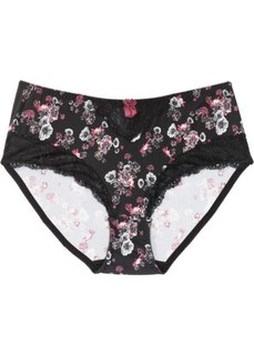 Высокие трусики (schwarz bedruckt) Bonprix