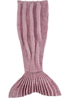 Мягкое одеяло Русалочка (розовый) Bonprix