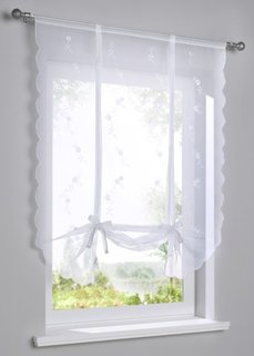 Римская штора Шарлотта (белый) Bonprix
