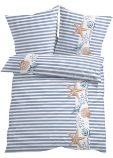 Постельное белье Маритим, фланель (синий) Bonprix