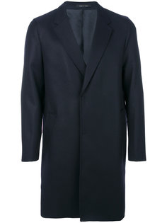 пальто с потайной застежкой Emporio Armani