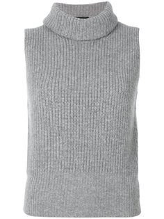 ribbed shell neck top Theory