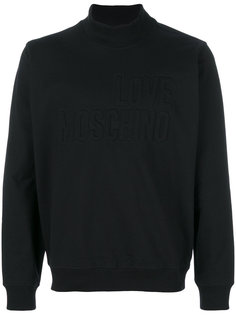 толстовка с логотипом Love Moschino