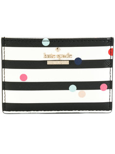 striped cardholder  Kate Spade