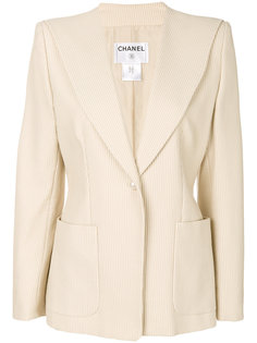 wide lapel blazer Chanel Vintage