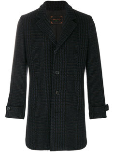 patterned coat Paltò
