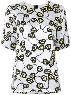 floral print T-shirt Marni