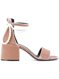 pearl embellished sandals Mm6 Maison Margiela
