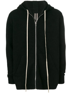 Glitter zip hoodie Rick Owens