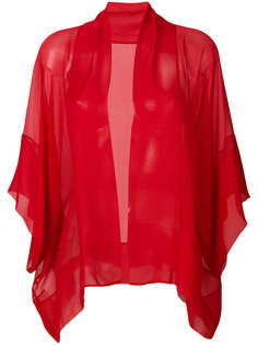 sheer relaxed jacket Alberta Ferretti