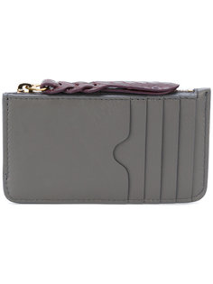 woven zip coin purse Alexander McQueen