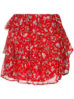 floral ruffle mini skirt Iro