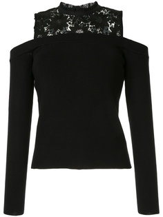 lace embroidered top Loveless