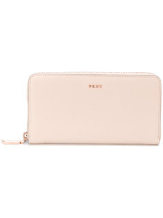 all around zip wallet DKNY