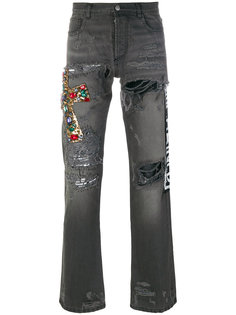 floral embroidered jeans Faith Connexion