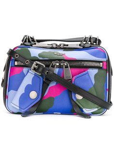 camouflage shoulder bag Moschino