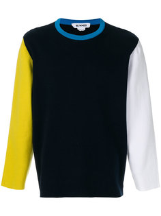 colour block sweatshirt  Sunnei