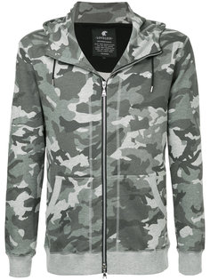 camouflage print hoodie  Loveless